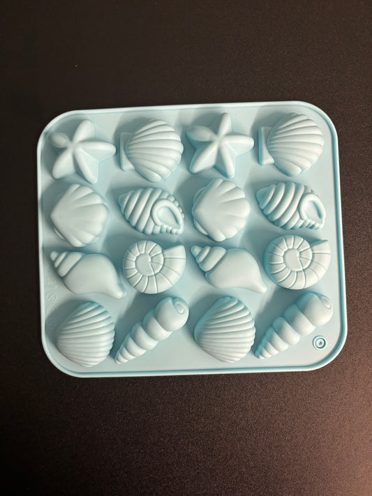 silicone moulds - seashells