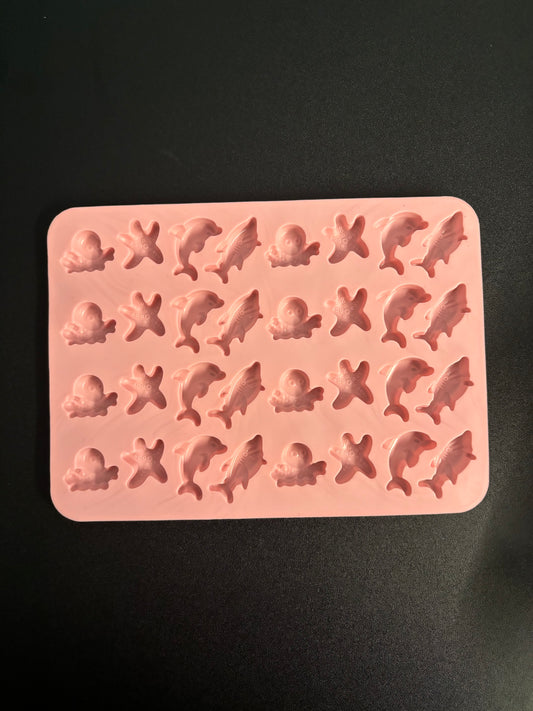 silicone moulds - ocean creatures