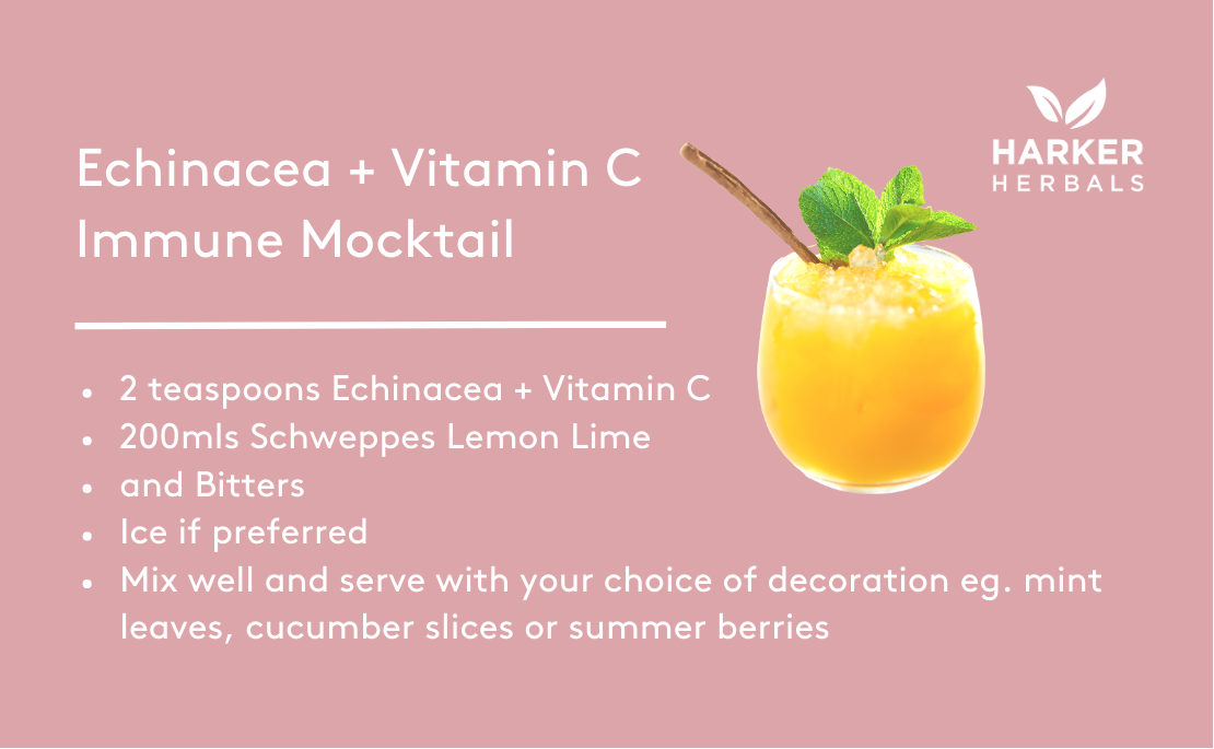 harker herbals echinacea immune mocktail recipe