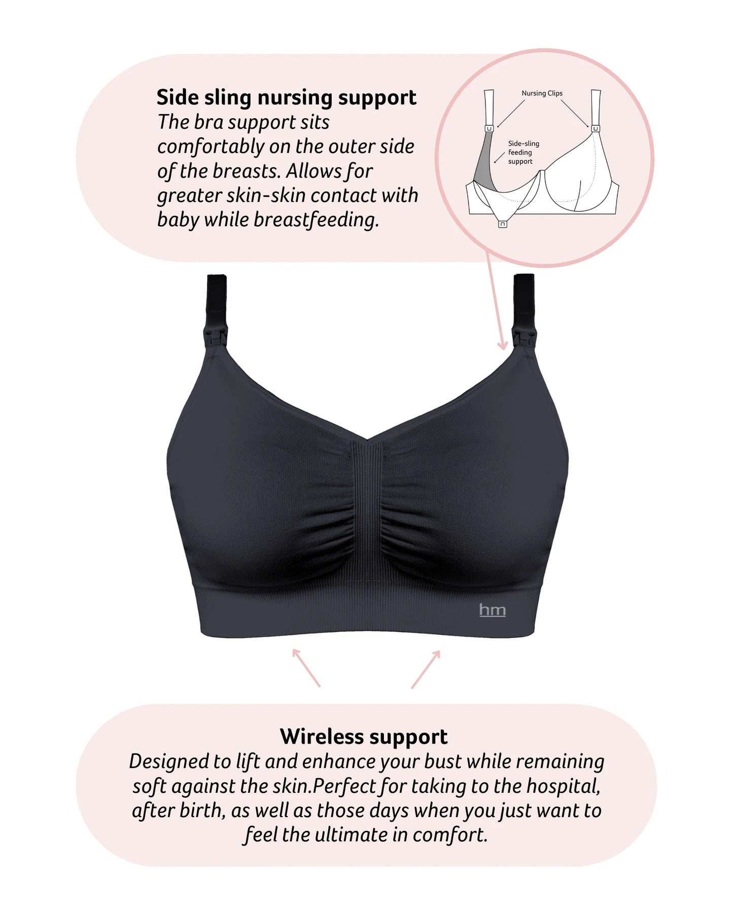 Hotmilk My Necessity Multi-Fit Feeding Bra - Regular