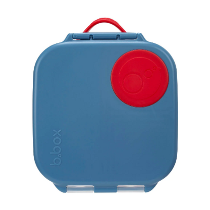 b.box mini bento lunchbox blue and red blue blase