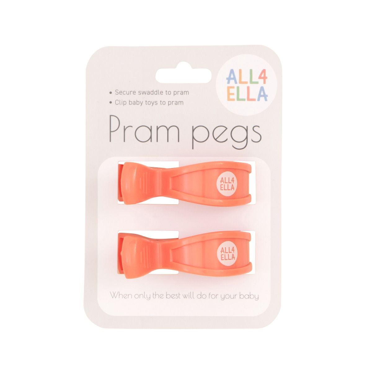 all4ella  pram peg - 2 pack