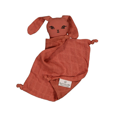 burrow & be muslin bunny comforter