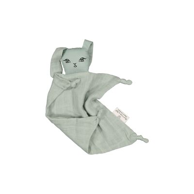 burrow & be muslin bunny comforter