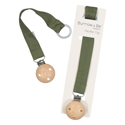 burrow & be pacifier clip