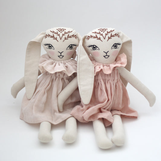 Burrow & Be Muslin Willow Bunny Doll