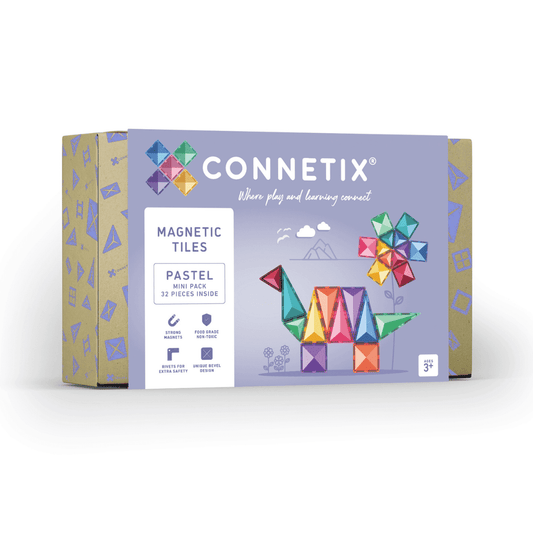 Connetix Rainbow Mini Pastel 32 pieces