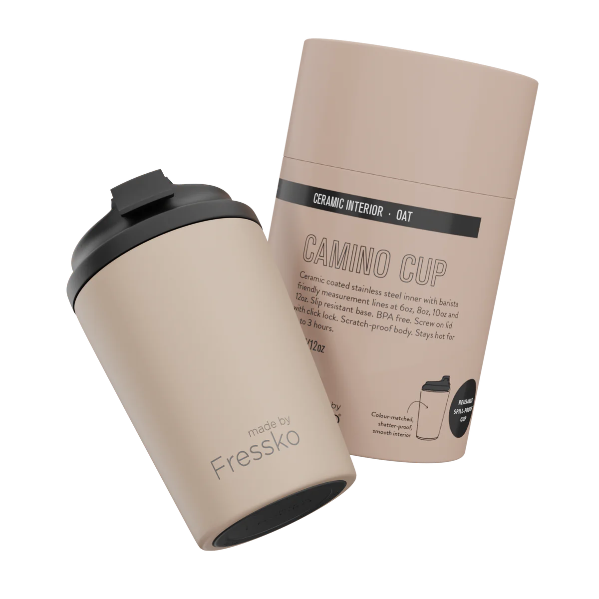 Fressko Ceramic Coffee Cup