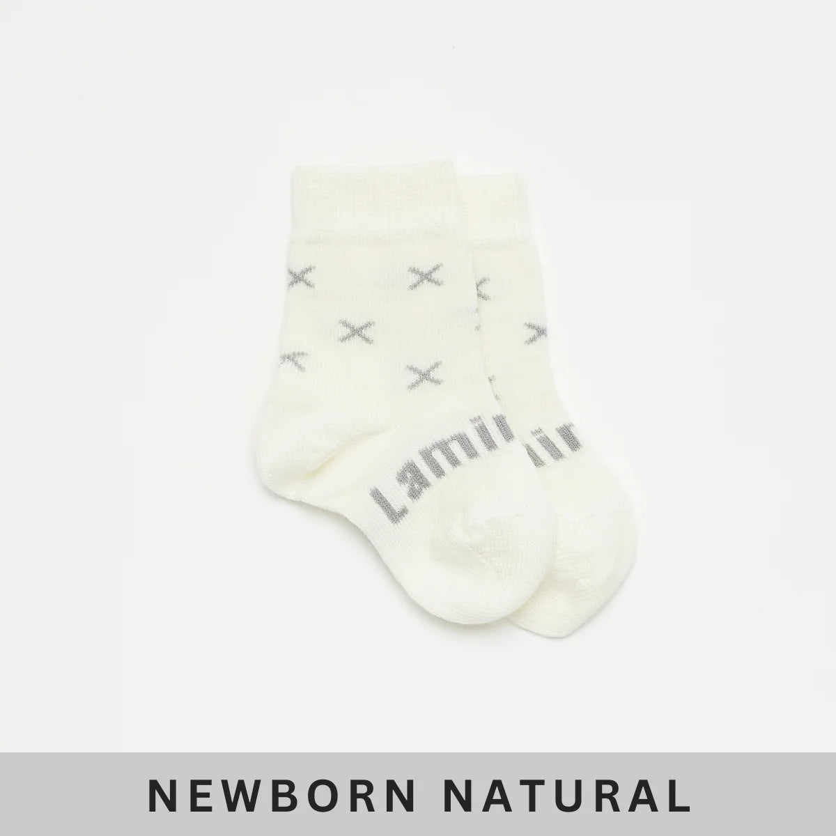 lamington merino crew socks - baby