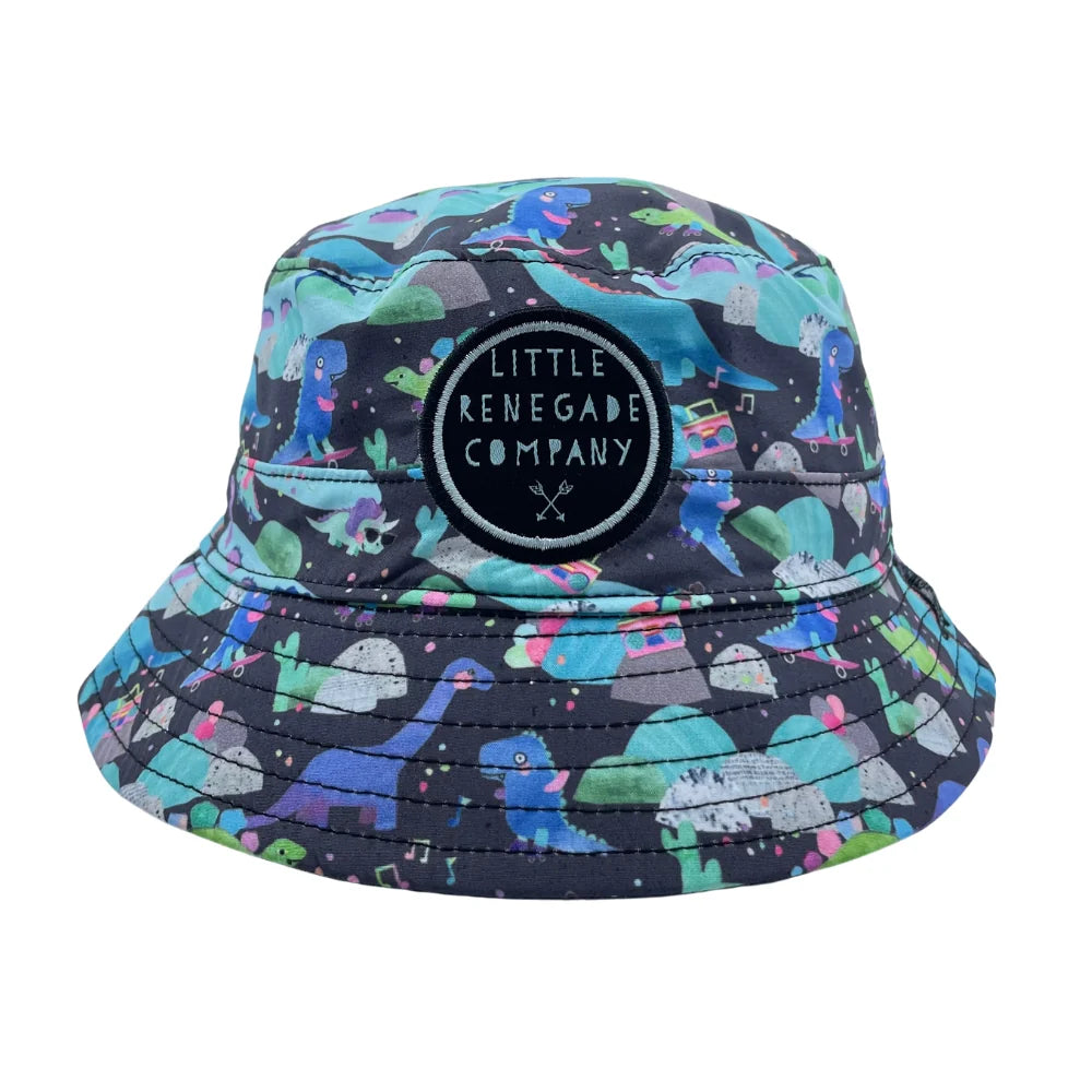 Little Renegade Bucket Hats - Dino Party