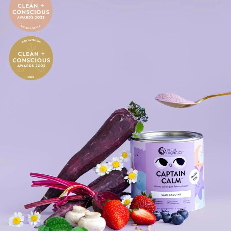 nutra organics clean award captain calm