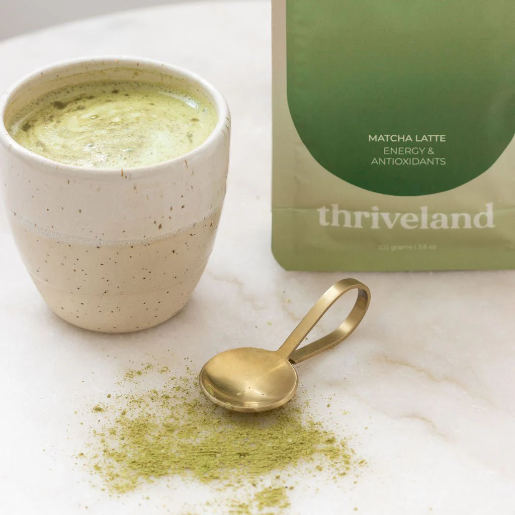 thriveland energy & antioxidants matcha latte