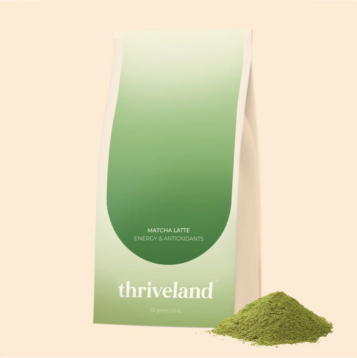 thriveland energy & antioxidants matcha latte